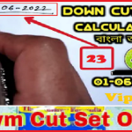 Thailand lottery Down Cut Set Calculation Down Cut Set 01 June 2022