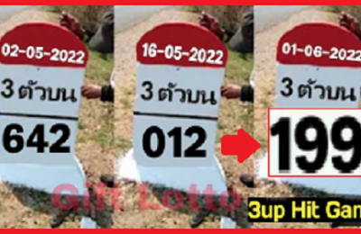 Thailand lottery Gift Lotto Live Result direct set 01-06-2022