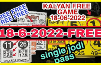 Kalyan Today 18-06-2022 Satta Matka Rajdhani Night Bazar Trick