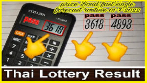 Prize Bond Thai lottery 3d HTF Direct Set Forecast 16th May 2566