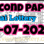 Thai Lottery Bangkok Magazine Second Paper 01-07-2022