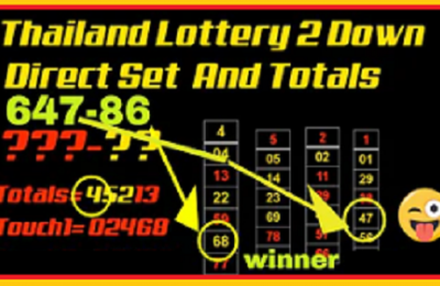 Thai lotto 2Down total sure touch winning direct Numbers 01-07-2022