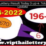 Thailand Lottery Result Today 3 up 4 Total formula update 16-6-2022