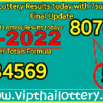 Thailand Lottery Results today with 7 Super Totals final Update 1-7-2022