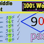 Thailand Lotto 3up middle digit set 100% Working 16.06.2022