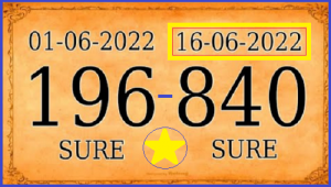 Thailand Result Today Sure 3up vs Down Final Tips 16-06-2022