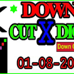 Thai Lottery Down Set Close Cut Digit 100% Non Miss 01/08/2565