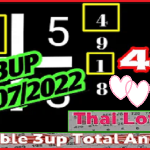 Thai Lottery GTL Final Open Formula Routine Vip Total 16-07-2022