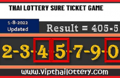 Thai Lottery Sure Ticket Game