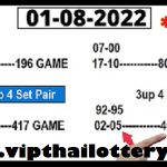 Thai Lottery Sure Tips Game 4 Set Pair Touch 1st August 2565