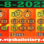 Thai Lotto Results Today 3UP Tass Touch Formula Tip 1-8-2022