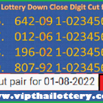 Thailand Lottery Down Close Digit Cut Formula 01-08-2022