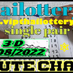 Thai Lottery 3D Single Pair Tip Route Chart 16 August 2022