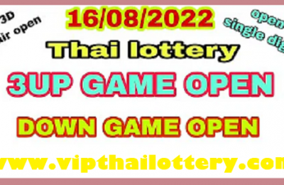 Thai lotto 3d Pair Single Digit Open Down Game