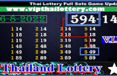 Thailand Lottery Vip Full Sets Game Updated