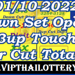 Thai Lottery Down Set Non-Missed Calculation 01 October 2022