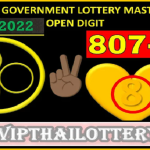 Thai Lottery Government Office HTF Single Digit 16 September 2022