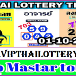 Thai lottery tips 3up single digit open 01-10-2022