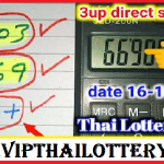 Thai Lottery Tips 3up Direct Set Pass Master Touch 16.10.2022