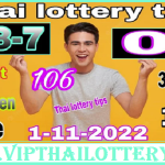 Thai Lottery Tips 3up Hit Total open Sure 100% Digit 01.11.2022