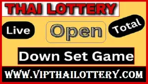 Thai Lottery Live Down Set Game Total Open December 16, 2024