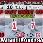 Thai lottery 3D Cut Digit Open 100% Sure Win 16-10-2565