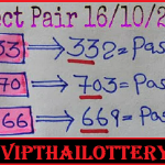 Thailand Lotto Lucky Number Direct Pair Formula Pass 16/10/2022