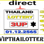 Thai Lottery 3up direct set single digit formula 01-12-2022