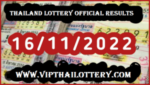 Thai Lottery Result Today Live 16th November 2022