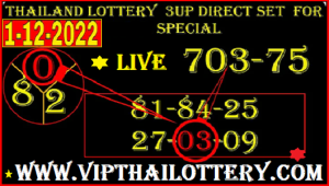 Thailand Lottery Final 4 Set 3up direct set formula 01-12-2022