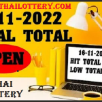 Thailand Lottery Hit Total Open Vip 100% Sure Namber 16.11.2022