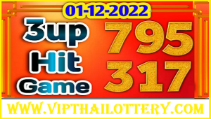 Thailand lottery 3D Calculation Game Open 1-12-2022