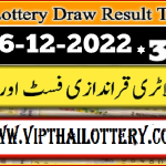 Official Thailand Lottery Today GLO Result 16-12-2022