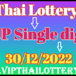 Thai Lottery 3up single digit chart route calculation 30/12/2022