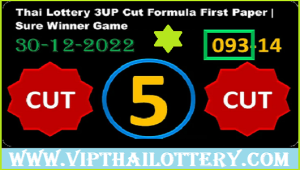 Thai Lottery Cut Formula Sure Winner Game First Game 30.12.2022