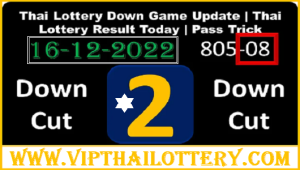 Thai Lottery Down game Update Pass Trick Today Result 16.12.2022