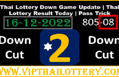 Thai Lottery Down game Update Pass Trick Today Result 16.12.2022