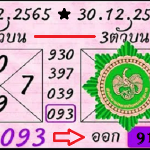 Thai Lottery Hit Set 3d Chart Route Vip Single Set 30-12-2022