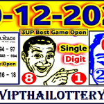 Thai Lotto Single Digit Best 3-D Game Open 30 December 2022