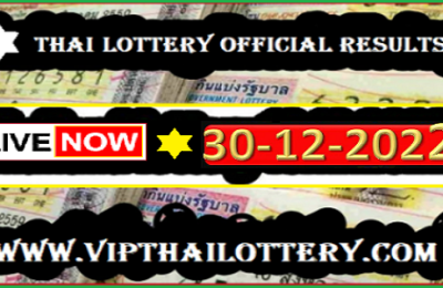 Thailand Lottery Official Results Check Online 30.12.2022