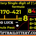 Thai Lottery Pangorah Forecast Single Digit Formula 16-12-2023