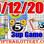 Thailand lottery game 3up chart root calculation 30-12-2022