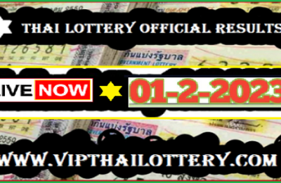 Thailand Lottery 3d Results Online