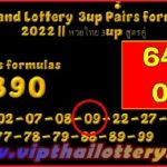 Thailand Lottery 3up Pairs Total formulas 1st February 2023