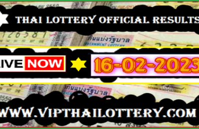 Check Thai Government Lottery Result Today 16th February 2023
