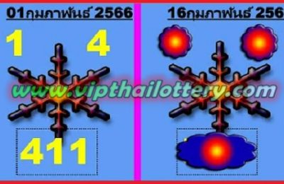 Thai Government Lottery February 16, 2023 Top, Bottom, First Release
