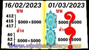 Thai Lottery 100% Sure Direct Down Set Pass 1st March 2023