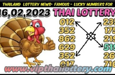 Thai Lottery Famous Lucky Numbers Final Series Digit 16.02.2023