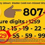 Thailand Lottery Master Gold Sure Digit Pair 01 July 2023