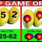 Thai Lotto 3up Only One Hit Set Open 3d Game 16.03.2023